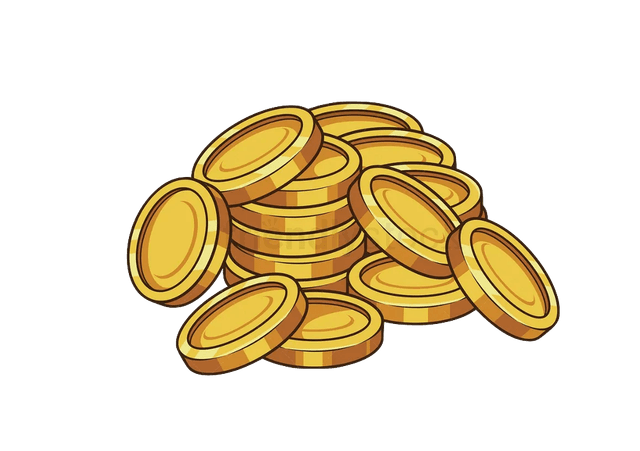 Gold coins representing savings growth and wealth building with SmartPigy automated savings platform